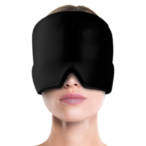 CloudCap™ Migraine & Tension Relief Cap — cooling gel cap worn on the forehead