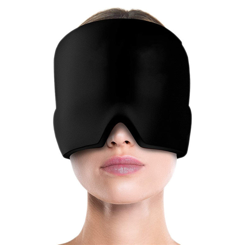 CloudCap cooling gel cap worn on the forehead