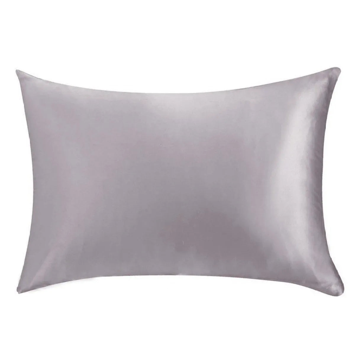 SilkNest mulberry silk pillowcase in Silver Gray
