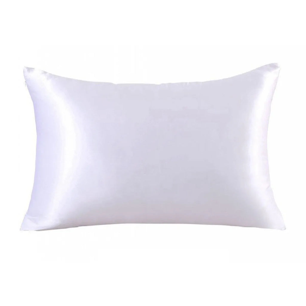 SilkNest mulberry silk pillowcase in White