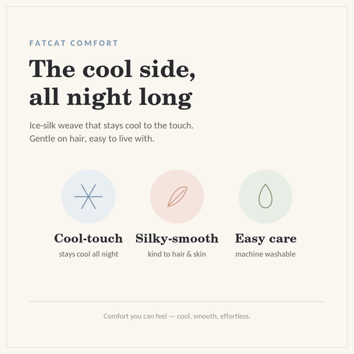 CoolCase™ Ice-Silk Pillowcase